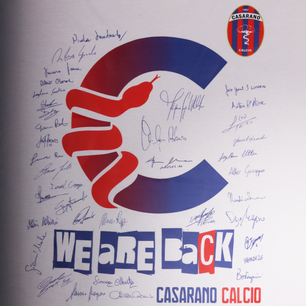T-shirt celebrativa Casarano in Serie C - immagine 2