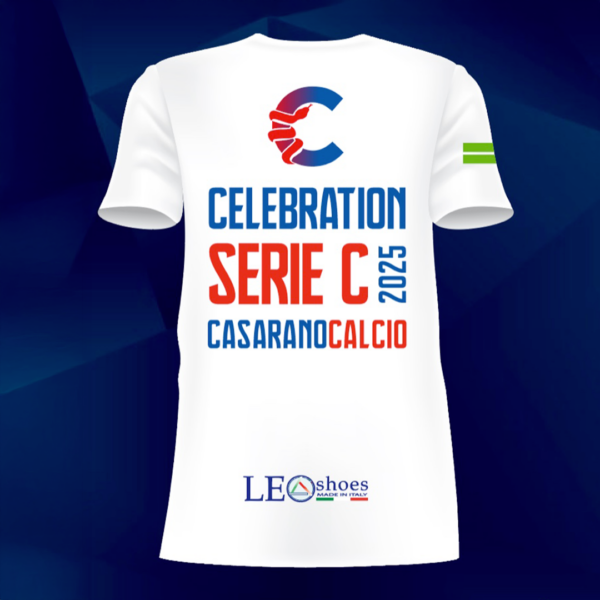 T-shirt celebrativa Casarano in Serie C - immagine 3
